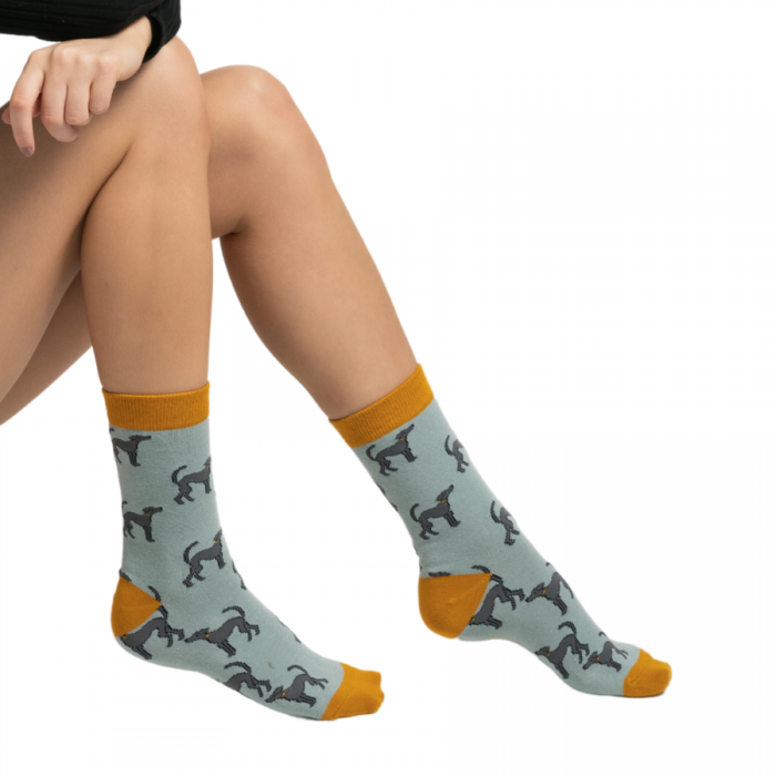 Bamboo Socks For Women - Greyhounds