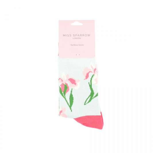 Bamboo Socks For Women - Wild Iris