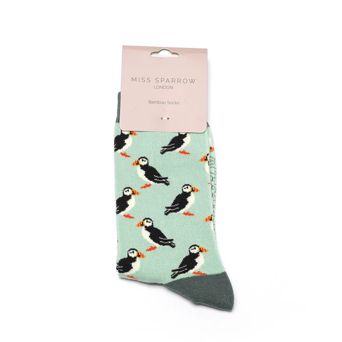 Bamboo socks For Women - Puffins