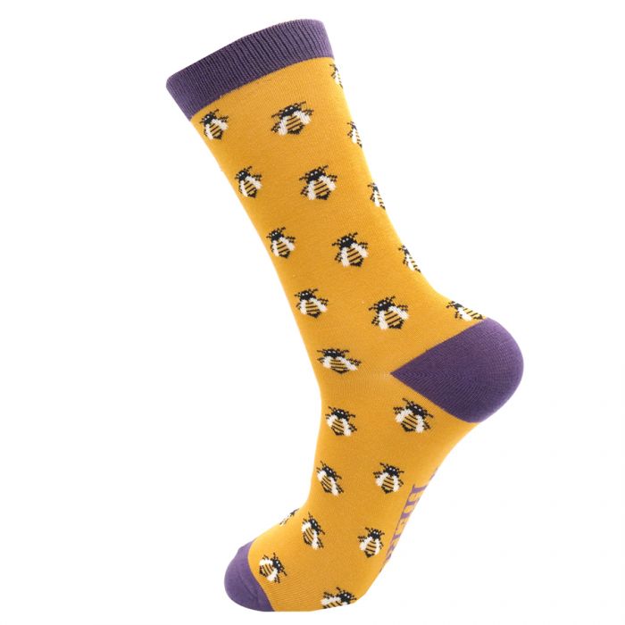 Bamboo Socks For Men - Bees