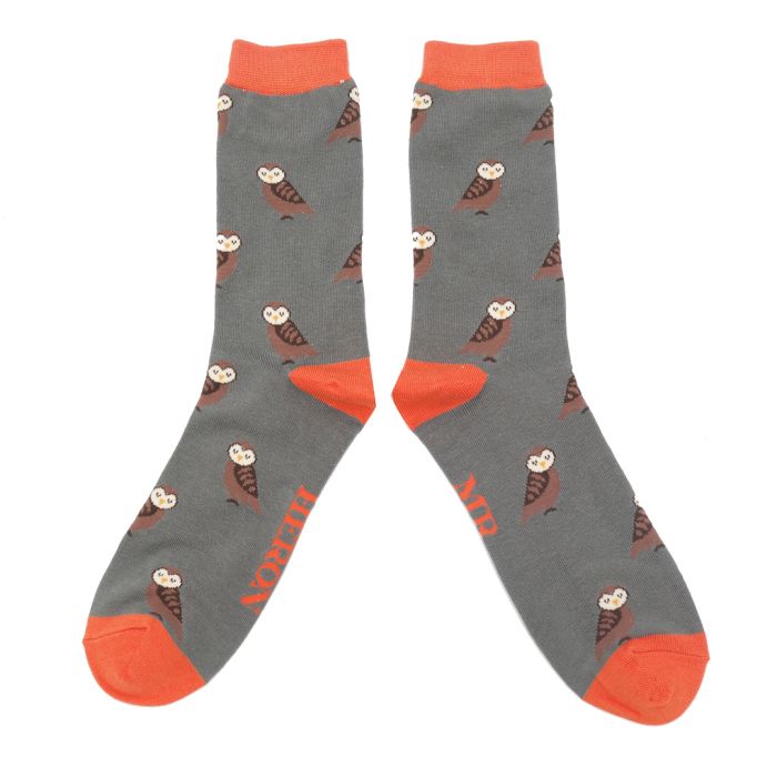 Bamboo Socks For Men - Cute Owls