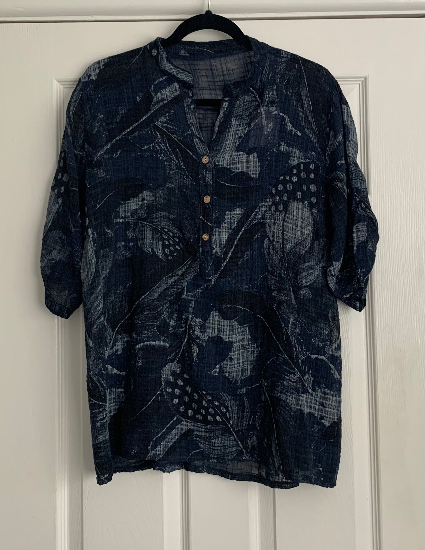 Leaf Print Shirt