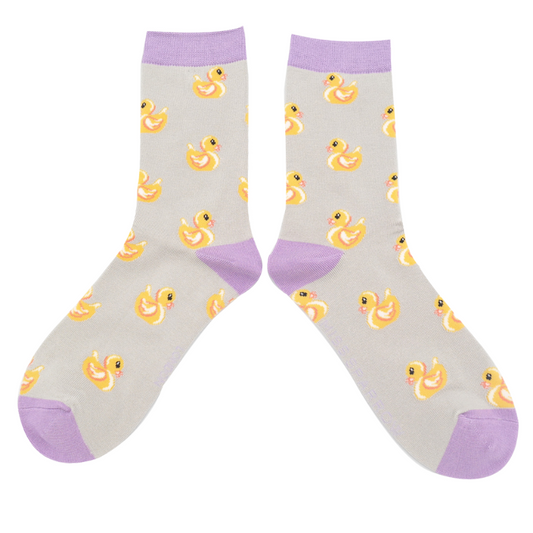 Bamboo Socks For Women - Ducks