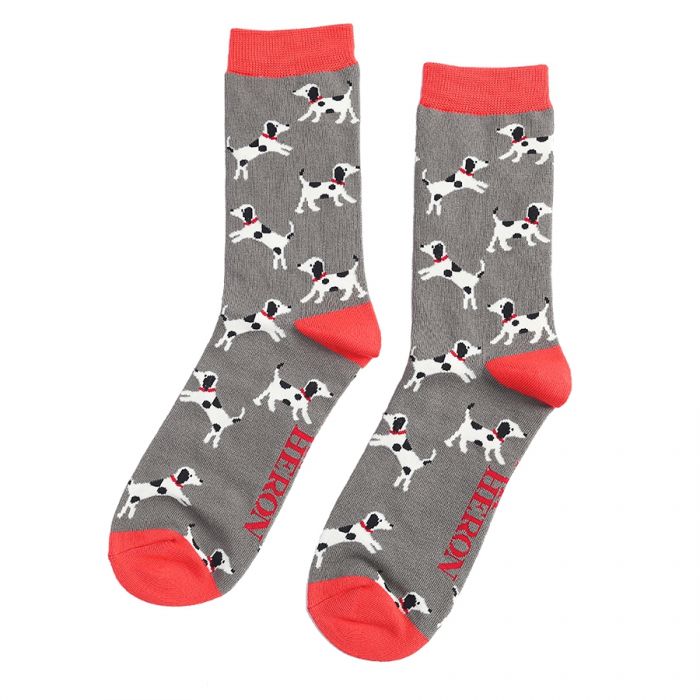 Bamboo Socks For Men - Dalmatians