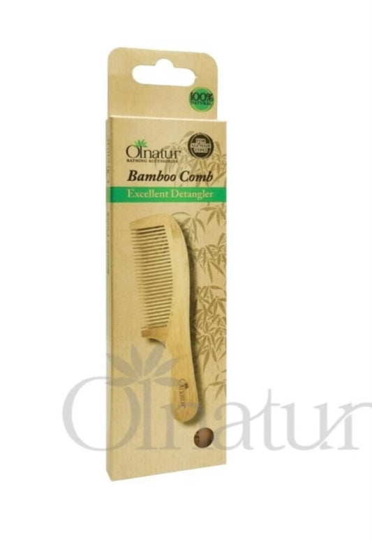 Sustainable Bamboo Comb or