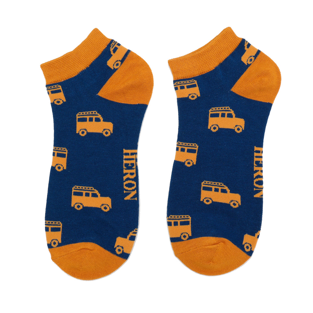 Bamboo Trainer Socks For Men - Off Roading