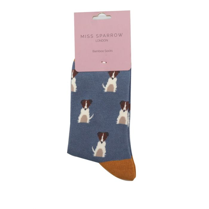 Bamboo Socks For Women - Mini Jack Russells