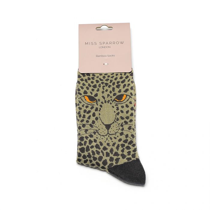 Bamboo Socks For Women - Leopards