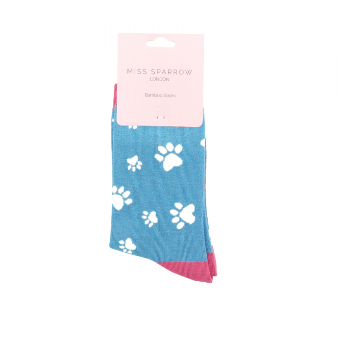 Bamboo Socks for Women - Paw Prints