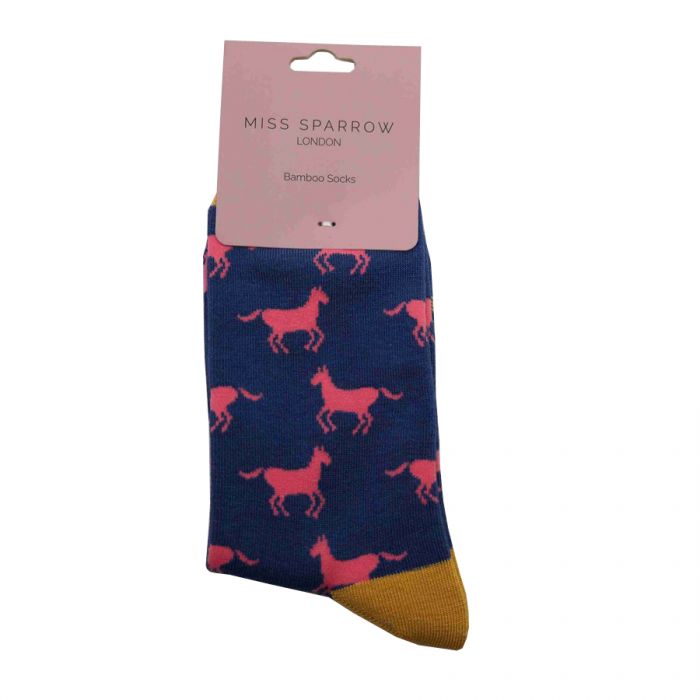 Bamboo Socks For Women - Horses