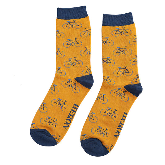 Bamboo Socks For Men - Bikes