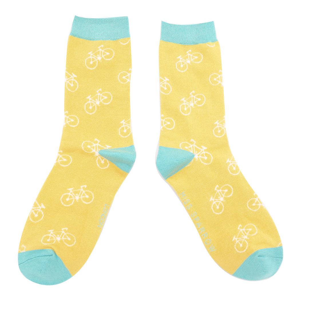 Bamboo Socks For Women - Bikes