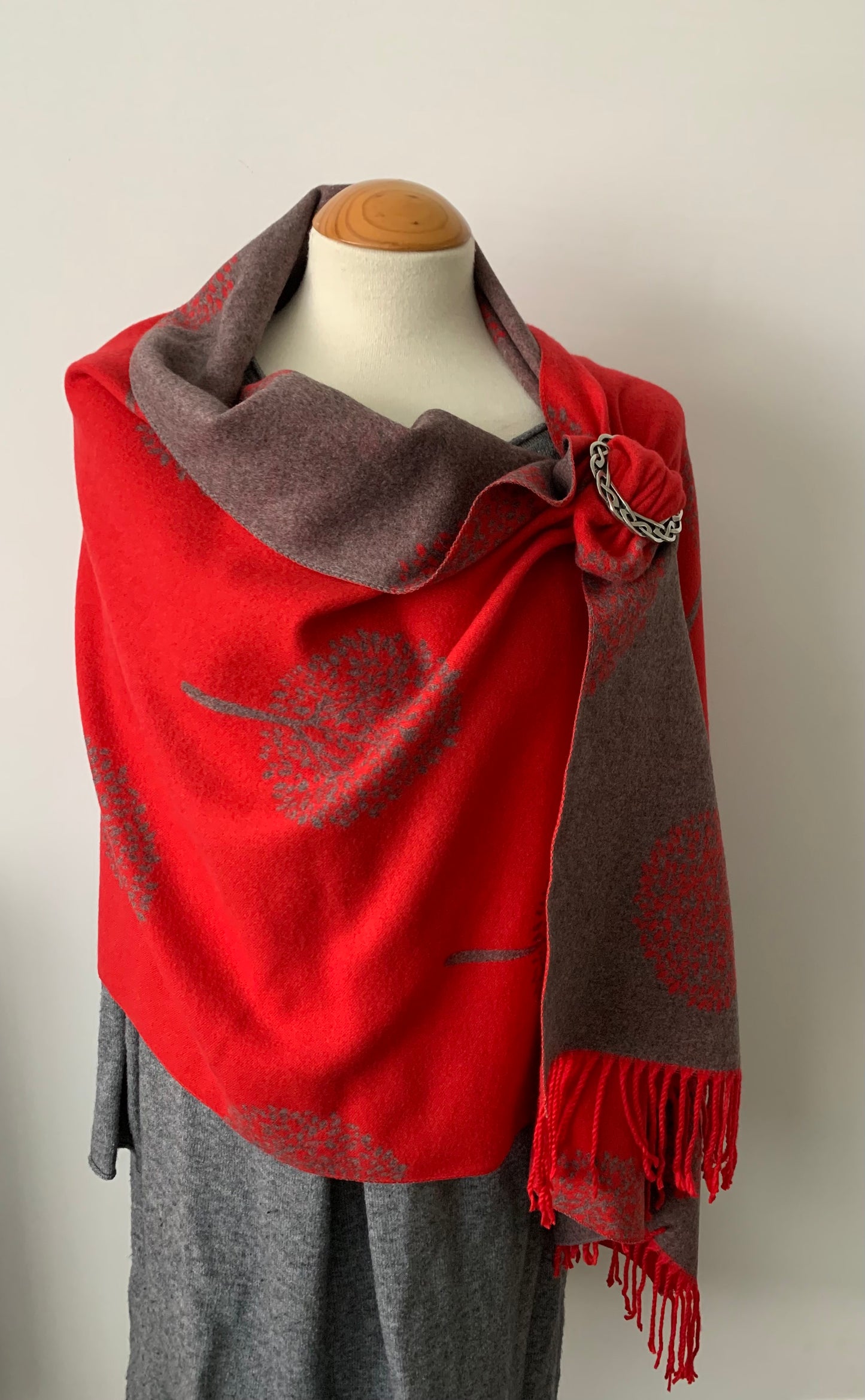 Super Soft Cashmere Blend Reversible Pashmina/Wrap