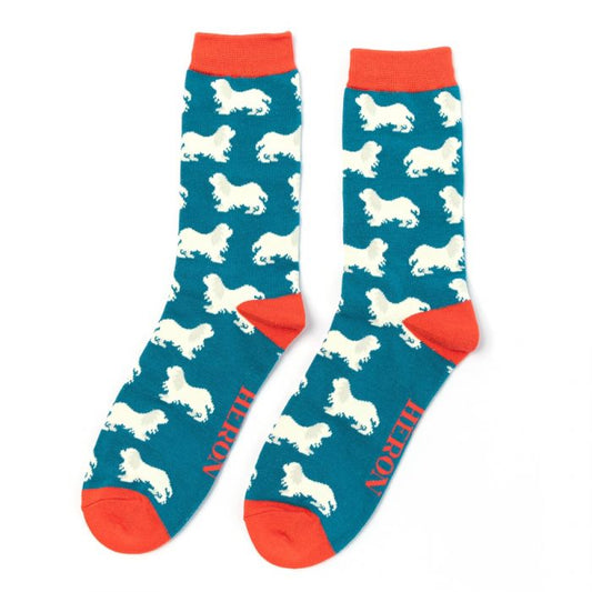 Bamboo Socks For Men - Spaniels