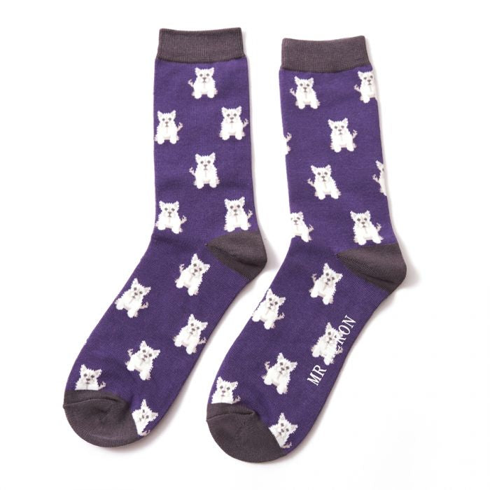 Bamboo Socks For Men - Westies