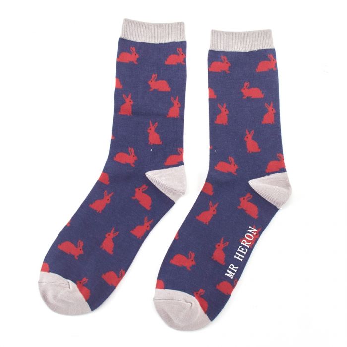 Bamboo Socks For Men - Rabbits