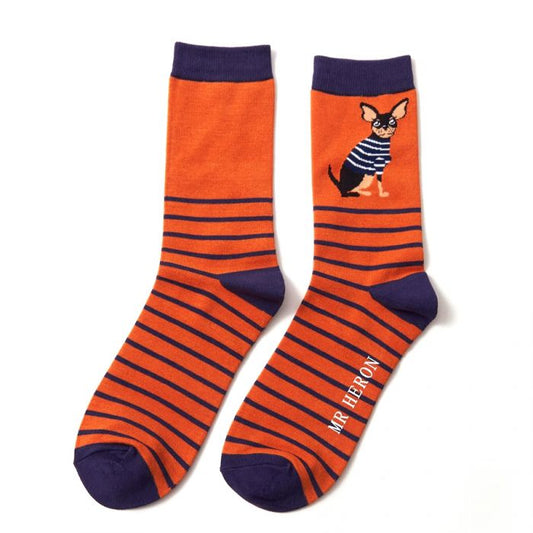 Bamboo Socks For Men - Chihuahuas