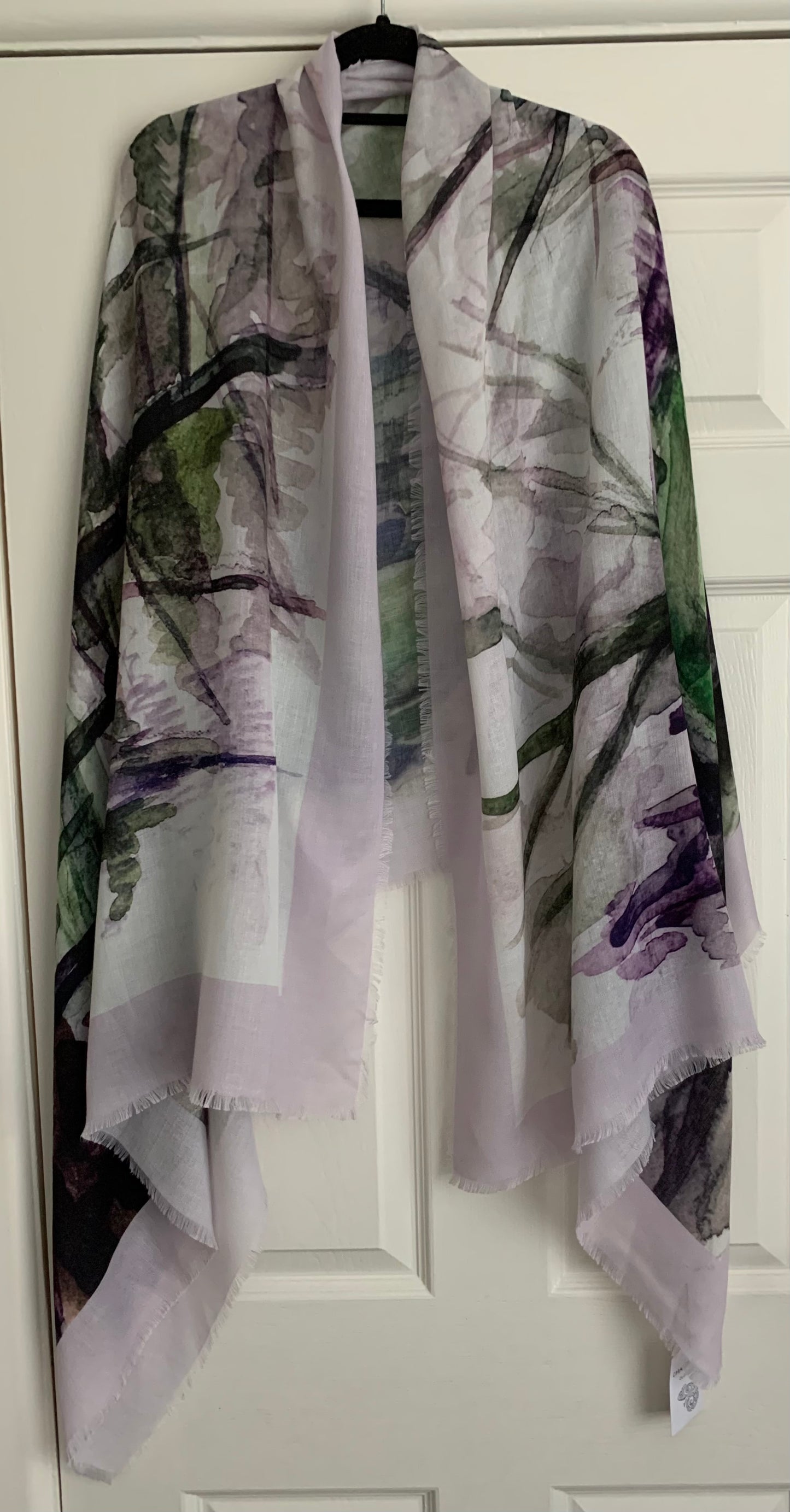 Designer Cotton Blend Scarf/Wrap