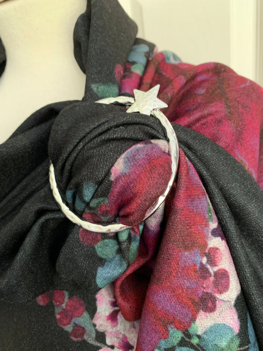 Star Scarf Ring