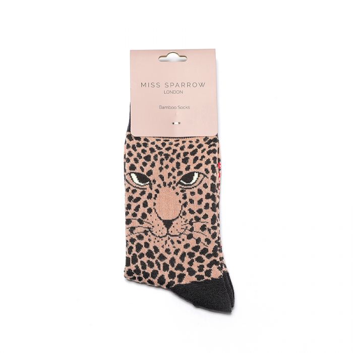 Bamboo Socks For Women - Leopards