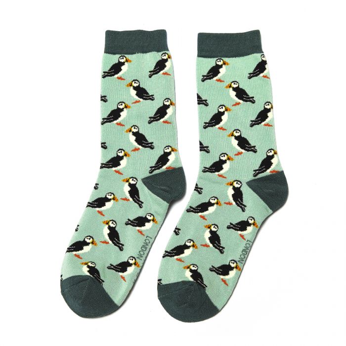 Bamboo socks For Women - Puffins