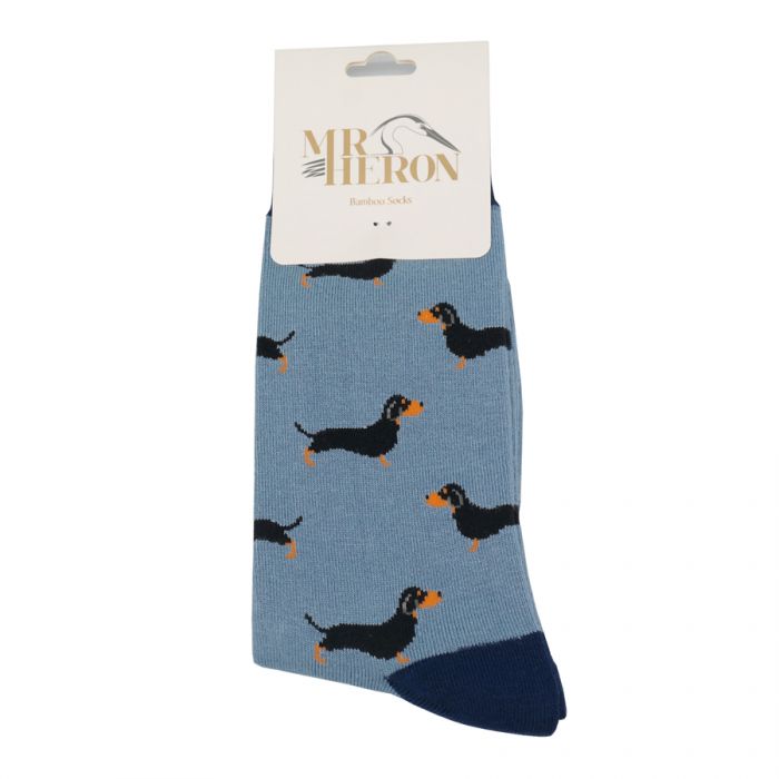 Bamboo Socks For Men - Dachshunds