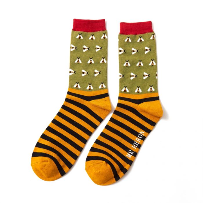 Bamboo Socks For Men - Bees