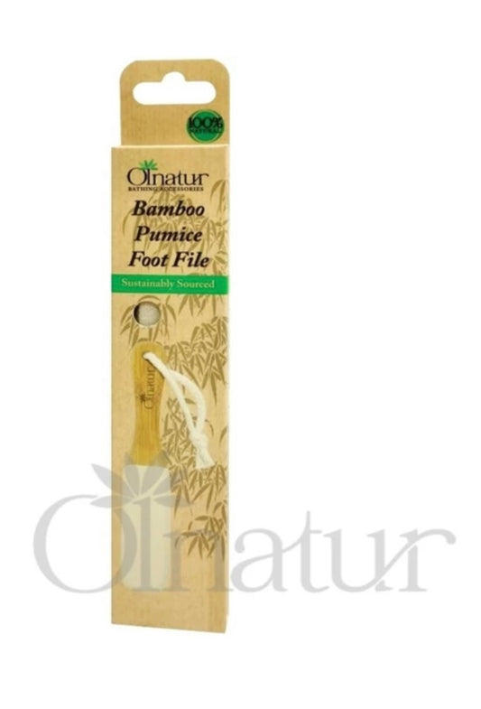 Sustainable Bamboo Pumice File