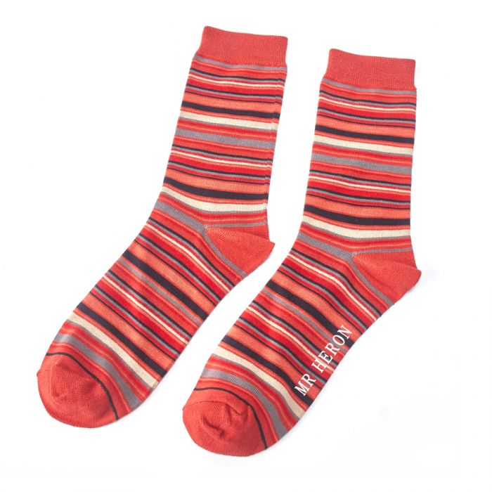 Bamboo Socks For Men - Stripes