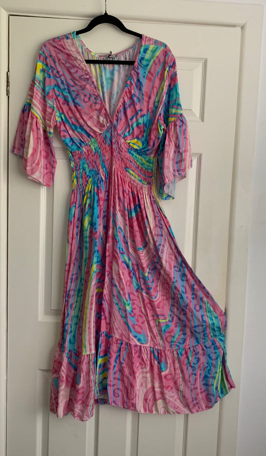 Printed Maxi Dress