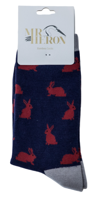 Bamboo Socks For Men - Rabbits