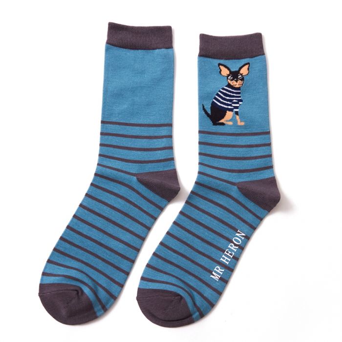 Bamboo Socks For Men - Chihuahuas