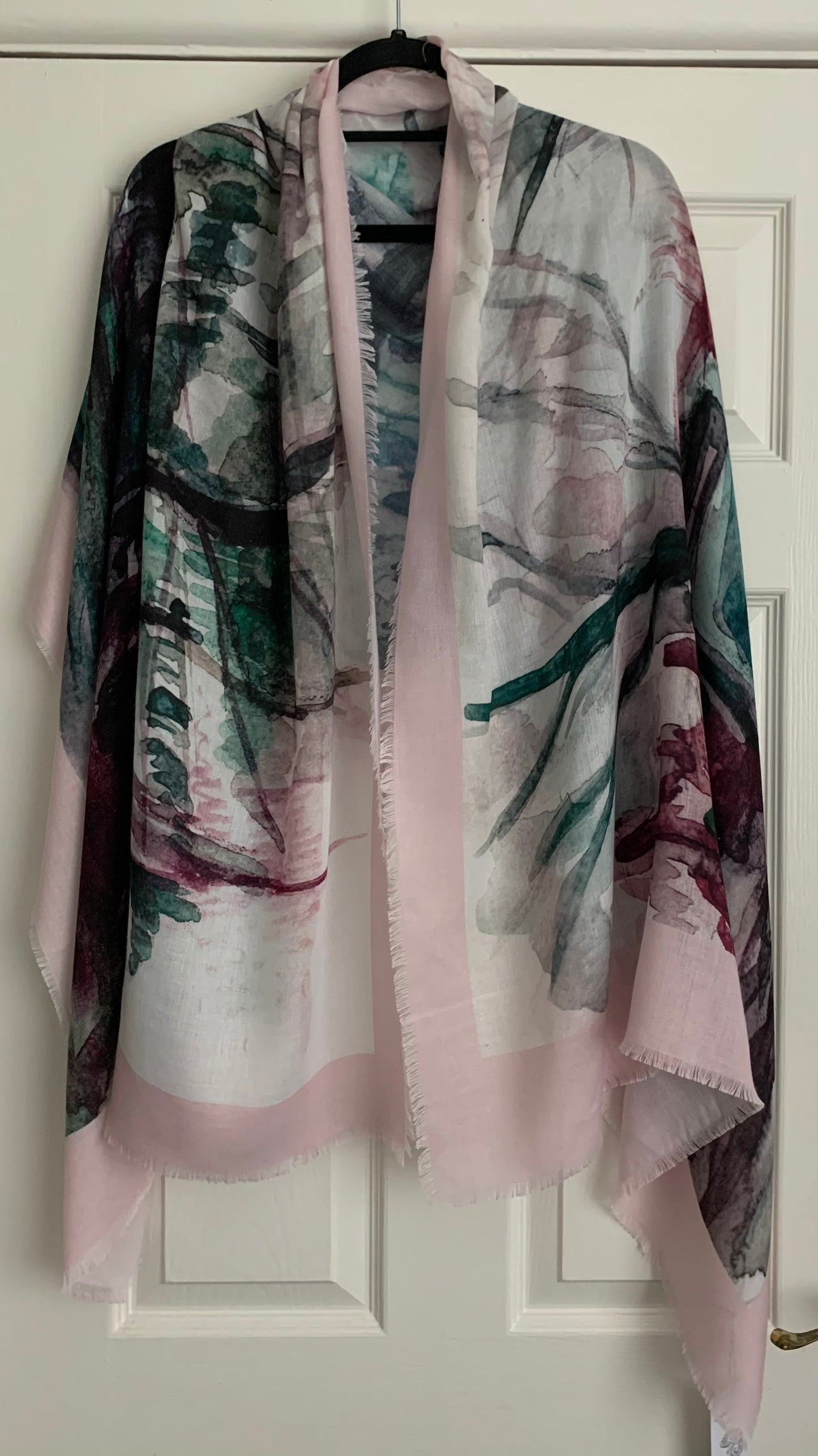 Designer Cotton Blend Scarf/Wrap