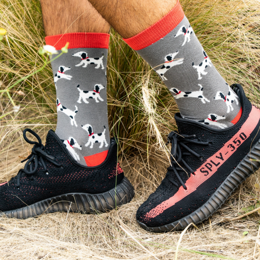 Bamboo Socks For Men - Dalmatians