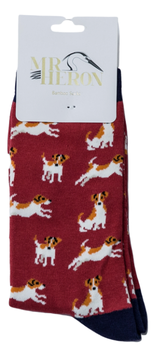 Bamboo Socks For Men - Jack Russells